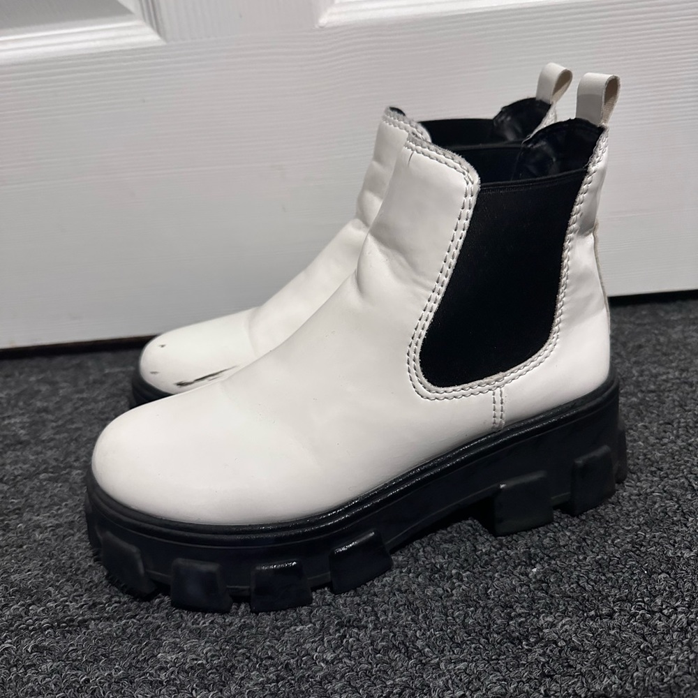White boots